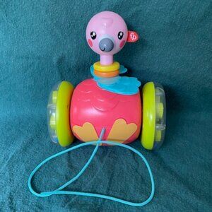 Fischer-Price Paradise Pal Pull-Along flamingo